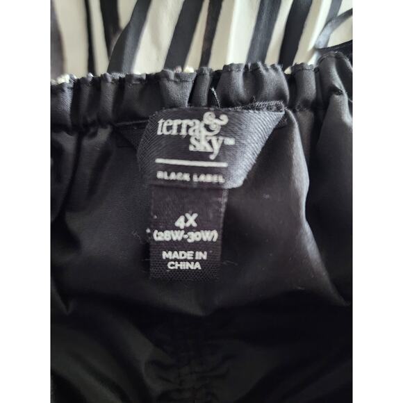 Terra & Sky Pleated Midi Dress with Sweetheart Neck Midi Dress Plus Size 3 - Picture 5 of 6